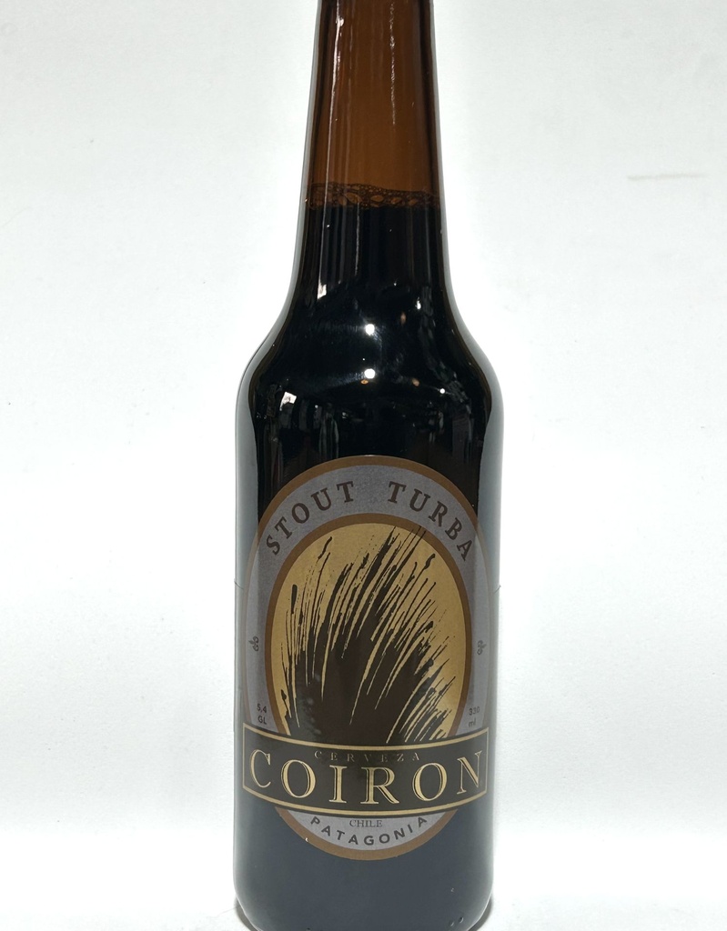 [3771004] Cerveza Coiron Stout Turba 330cc (377-1004)