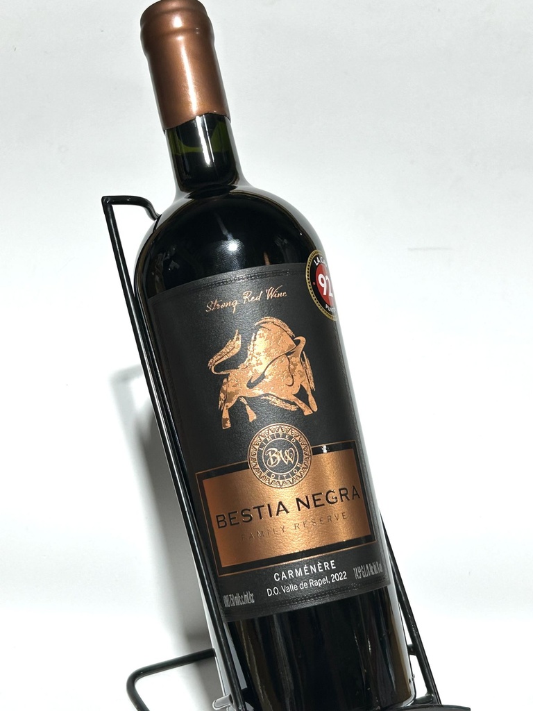 [9001962] Vino Bestia Negra Carmenere Reserva de Familia  (900-1962)